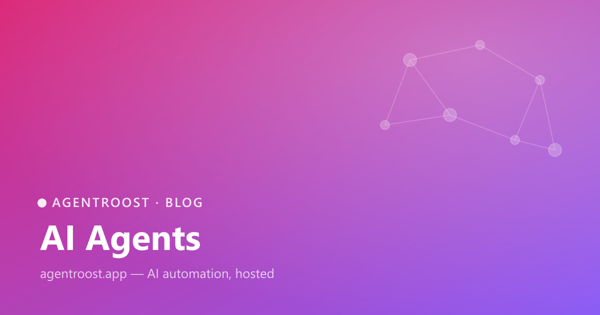 AgentRoost — AI Agents