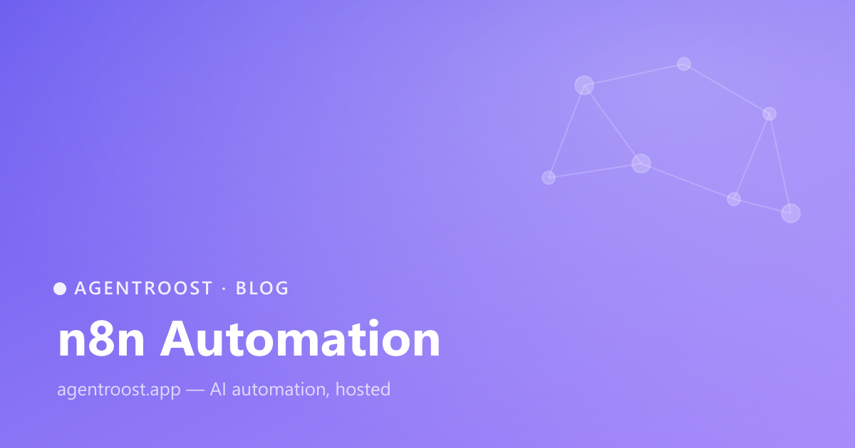 AgentRoost — n8n Automation